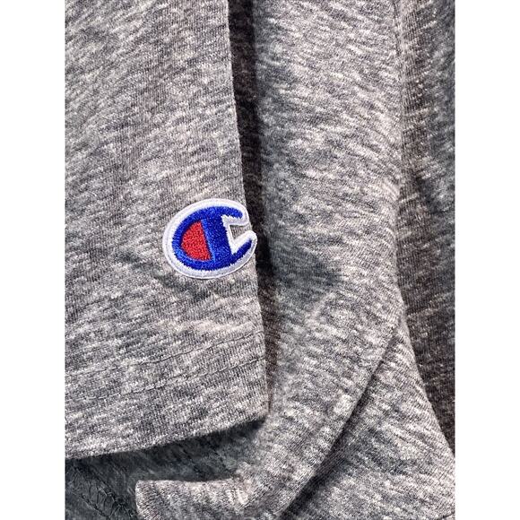 Baylor Bears Embroidered Gray Champion T-shirt Men's Large 44" Chest - Picture 7 of 7